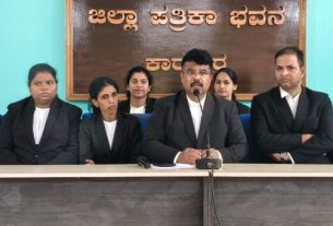 ಕಾರವಾರದಲ್ಲಿ ನಡೆದ ಪತ್ರಿಕಾಗೋಷ್ಠಿಯಲ್ಲಿ ನಾಗರಾಜ ನಾಯಕ್ ಮಾತನಾಡಿದರು